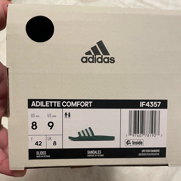 Adidas Unisex Adult Adilette Aqua Slide - Picture 6 of 6